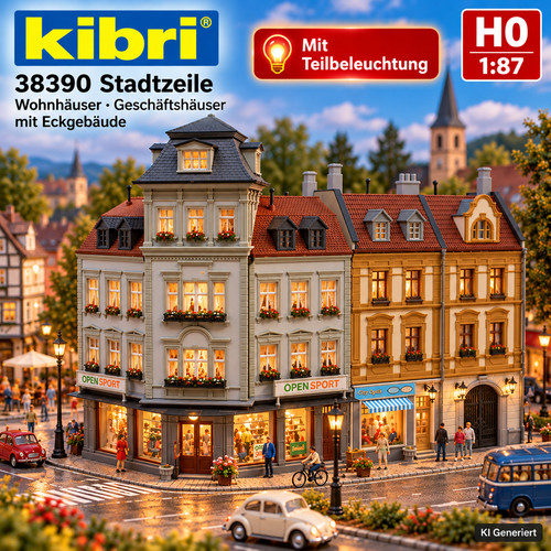 Kibri 38390 stadtzeile - h0,